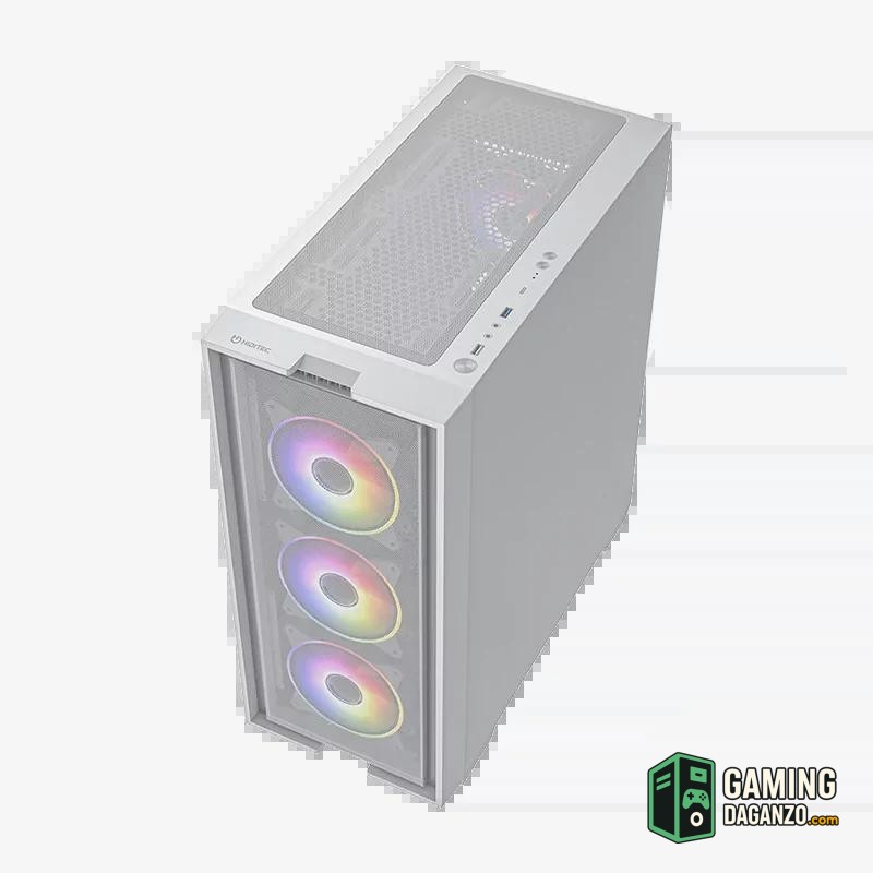 Hiditec Caja E-ATX H2 AIR ARGB White-Cajas y fuentes-1 Gamingdaganzo.com
