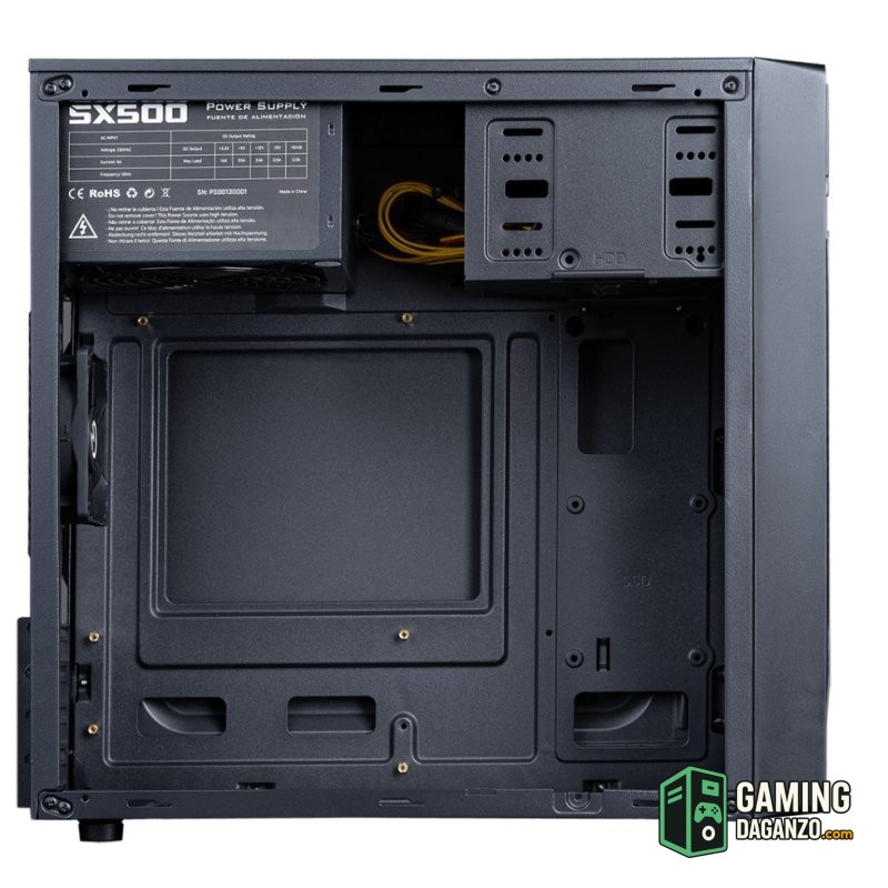 Hiditec caja MicroAtx Q2 PRO 2 USB 3,0+C.READER-Cajas y fuentes-1 Gamingdaganzo.com