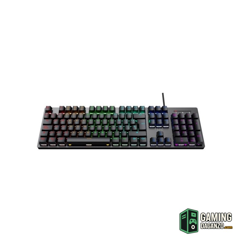 Hiditec Combo Gaming GK400 Tecl+Rat+Alfombrilla-Teclados y ratones-1 Gamingdaganzo.com