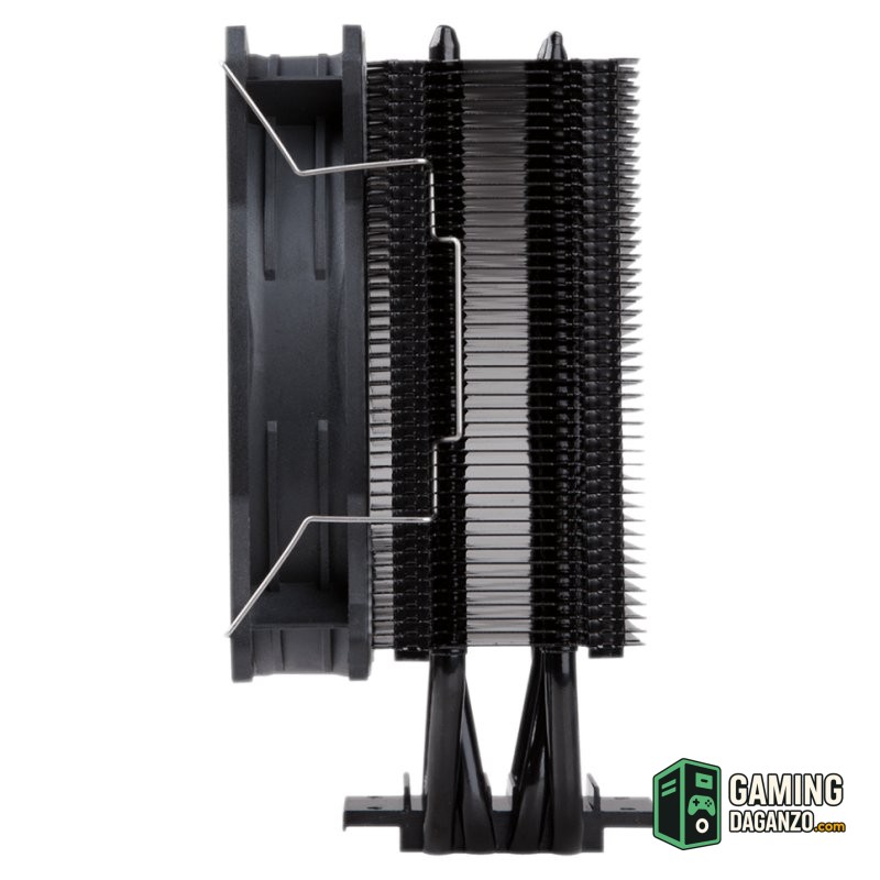 Hiditec CPU COOLER C12 PWM Black-Micros y ventiladores-1 Gamingdaganzo.com