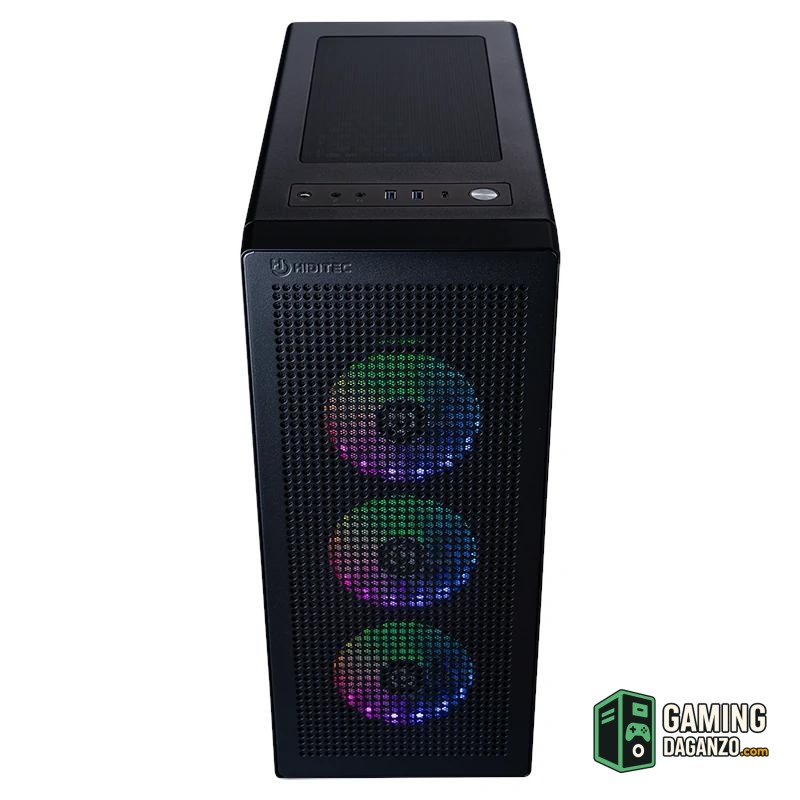 Hiditec Semitorre Gaming H1 AIR ARGB USB-C-Cajas y fuentes-1 Gamingdaganzo.com