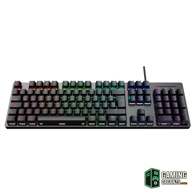 HIDITEC Teclado Gaming GK400 mecanico-Teclados y ratones-1 Gamingdaganzo.com