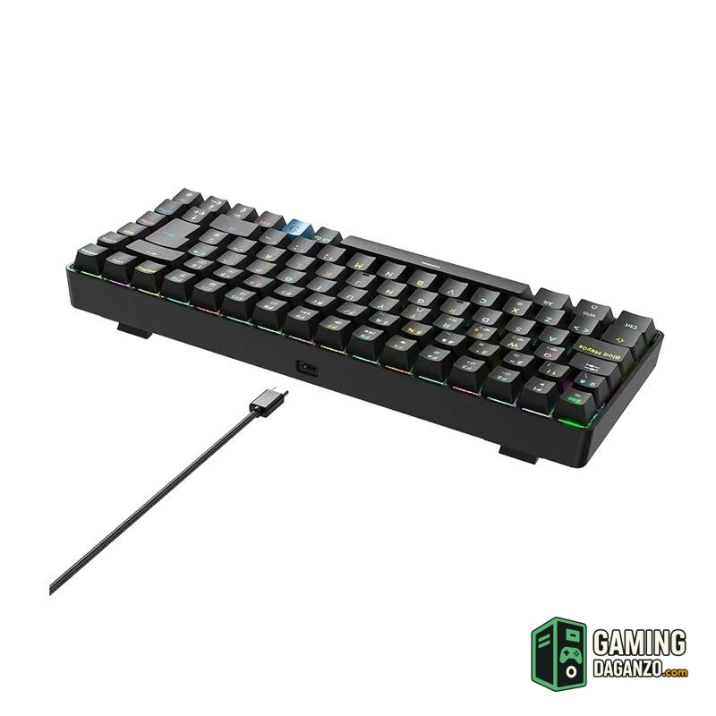 Hiditec teclado Gaming GM1K Switches red-Teclados y ratones-1 Gamingdaganzo.com