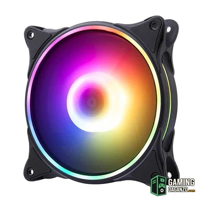 Hiditec Ventilador Gaming ARGB-N-18 BLACK 120 MM-Micros y ventiladores-1 Gamingdaganzo.com
