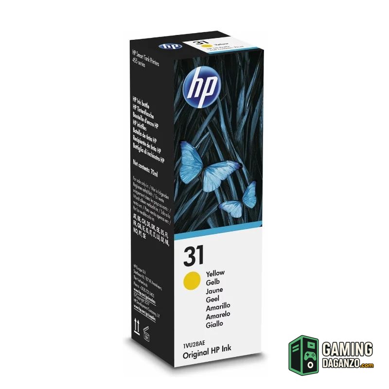 HP Cartucho Kit de Relleno de Tinta 31 Amarillo