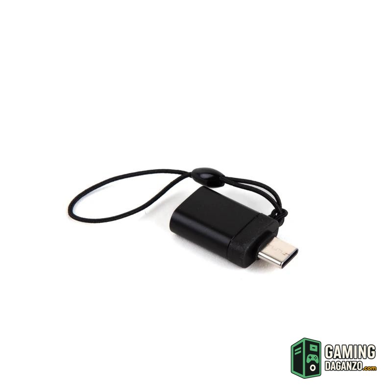 iggual Adaptador USB OTG tipo C a USB-A 3.1 negro