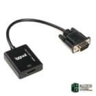 iggual Adaptador VGA a HDMI + audio + microUSB-Accesorios Imagen y Sonido-2 Gamingdaganzo.com