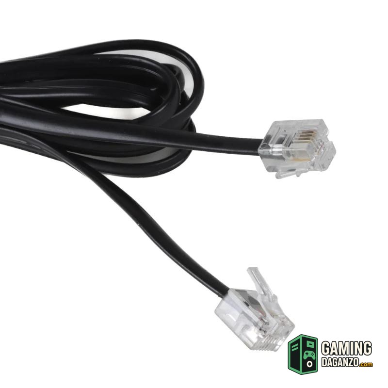 iggual Cable RJ11 2 metros para cajones IRON-Accesorios PC y TPV-1 Gamingdaganzo.com