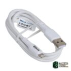 iggual cable USB-A/Lightning 100 cm blanco