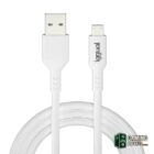iggual cable USB-A/micro-USB 100 cm blanco