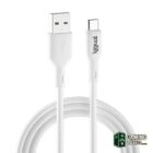 iggual cable USB-A/USB-C 100 cm blanco