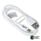 iggual Cable USB-A/USB-C 100 cm blanco Q3.0 3A