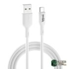 iggual Cable USB-A/USB-C 100 cm blanco Q3.0 3A