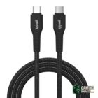 iggual Cable USB-C a tipo C 60W 3A 100 cm trenzado