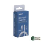 iggual cable USB-C/Lightning 100 cm blanco Q3.0 3A
