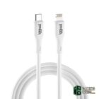 iggual cable USB-C/Lightning 100 cm blanco Q3.0 3A