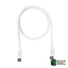 iggual Cable USB-C/USB-C 100 cm blanco Q3.0 3A