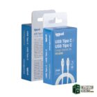 iggual Cable USB-C/USB-C 100 cm blanco Q3.0 3A