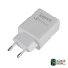 iggual Cargador doble USB QC3.0 + tipo C PD 20W