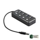 iggual Hub tipo A x 4 puertos USB 3.1 4BUTTONS