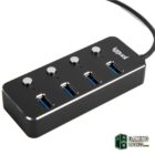 iggual Hub tipo A x 4 puertos USB 3.1 4BUTTONS