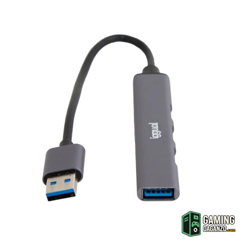 iggual Hub USB 3 puertos USB 2.0 + 1 USB 3.0 THIN