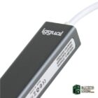 iggual Hub USB-A 3 puertos USB 3.0 + RJ45 Gigabit