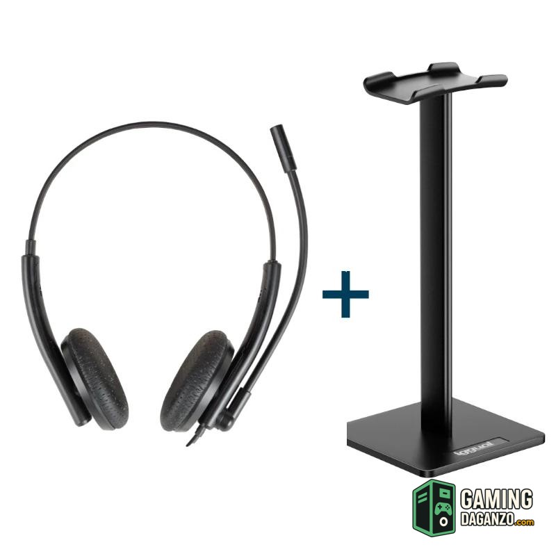 iggual Kit auriculares ENC3030 + soporte SA22-Audio-1 Gamingdaganzo.com