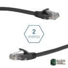 iggual Latiguillo CAT6 UTP LSZH 2 metros negro-Accesorios Redes Gamingdaganzo.com