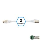 iggual Latiguillo CAT7 SFTP LSZH 2 metros blanco-Accesorios Redes Gamingdaganzo.com