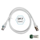 iggual Latiguillo CAT7 SFTP LSZH 3 metros blanco-Accesorios Redes-1 Gamingdaganzo.com
