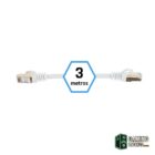 iggual Latiguillo CAT7 SFTP LSZH 3 metros blanco-Accesorios Redes Gamingdaganzo.com
