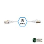 iggual Latiguillo CAT7 SFTP LSZH 5 metros blanco-Accesorios Redes Gamingdaganzo.com