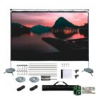 iggual Pantalla exterior portable 120" 265x149 cm