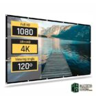 iggual Pantalla plegable ECO-COST 100" 16:9