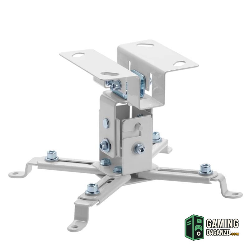 iggual SPT01 Soporte proyector techo blanco-Accesorios Proyectores-1 Gamingdaganzo.com