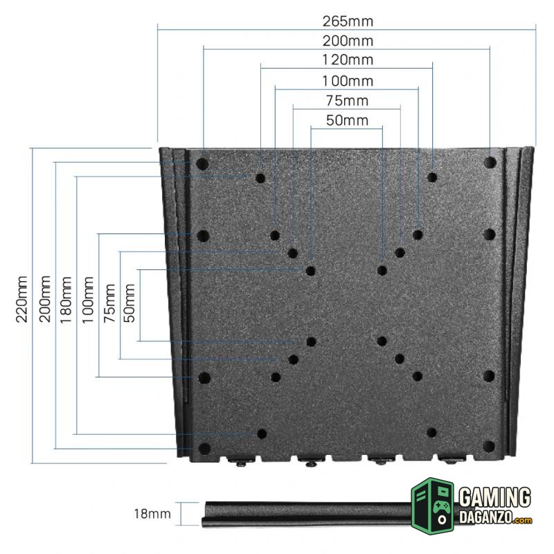 iggual SPTV01 Soporte TV pared 10"-42" 30kg Fijo-Accesorios Imagen y Sonido-1 Gamingdaganzo.com