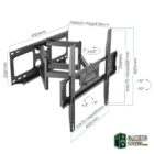 iggual SPTV03 Soporte TV 32-70" 45Kg pared Full-Accesorios Imagen y Sonido-1 Gamingdaganzo.com