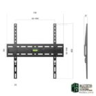 iggual SPTV11-L Soporte TV 21"-75" 45Kg pared Fijo-Accesorios Imagen y Sonido-1 Gamingdaganzo.com