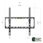 iggual SPTV15-L Soporte TV 21"-75" 45kg pared Tilt-Accesorios Imagen y Sonido-1 Gamingdaganzo.com