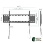 iggual SPTV86 Soporte TV pared 43"-90" 80kg Fijo-Accesorios Imagen y Sonido-1 Gamingdaganzo.com