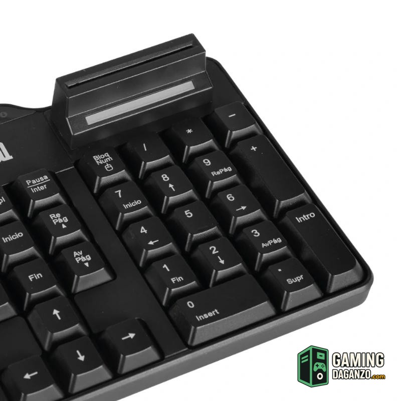 iggual Teclado con lector DNI CK-ID-DNI SMARTcard-Teclados y ratones-1 Gamingdaganzo.com