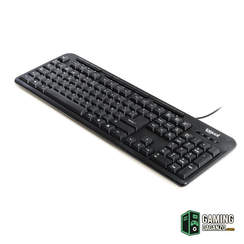 iggual Teclado multimedia CK-BASIC-120T negro-Teclados y ratones-1 Gamingdaganzo.com