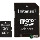 Intenso 3433490 Micro SD UHS-I profesiona 64GB-Tarjetas memoria-1 Gamingdaganzo.com