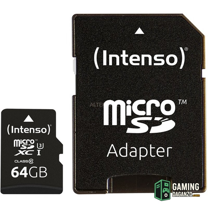 Intenso 3433490 Micro SD UHS-I profesiona 64GB-Tarjetas memoria-1 Gamingdaganzo.com