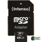 Intenso 3433490 Micro SD UHS-I profesiona 64GB-Tarjetas memoria-2 Gamingdaganzo.com