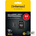 Intenso 3433490 Micro SD UHS-I profesiona 64GB-Tarjetas memoria Gamingdaganzo.com