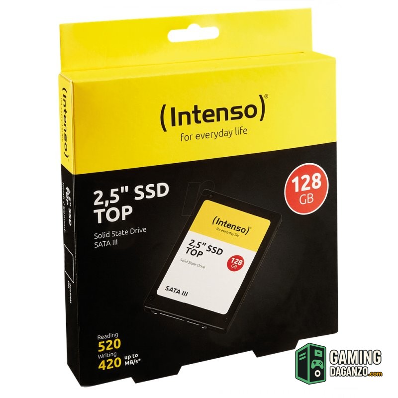 Intenso 3812430 Top SSD 128GB 2.5" Sata3-Almacenamiento interno-1 Gamingdaganzo.com