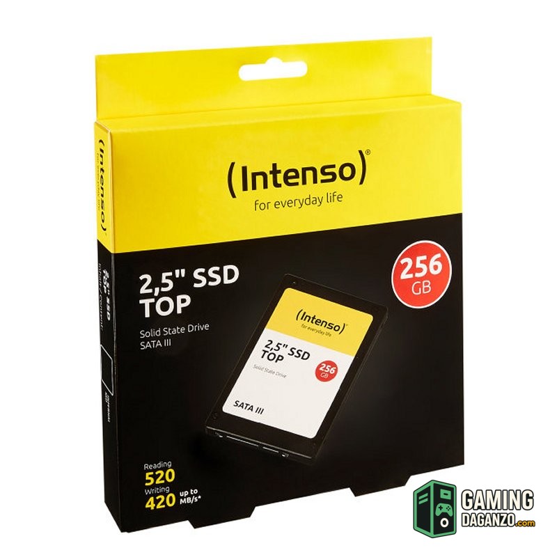 Intenso 3812440 Top SSD 256GB 2.5" Sata3-Almacenamiento interno-1 Gamingdaganzo.com