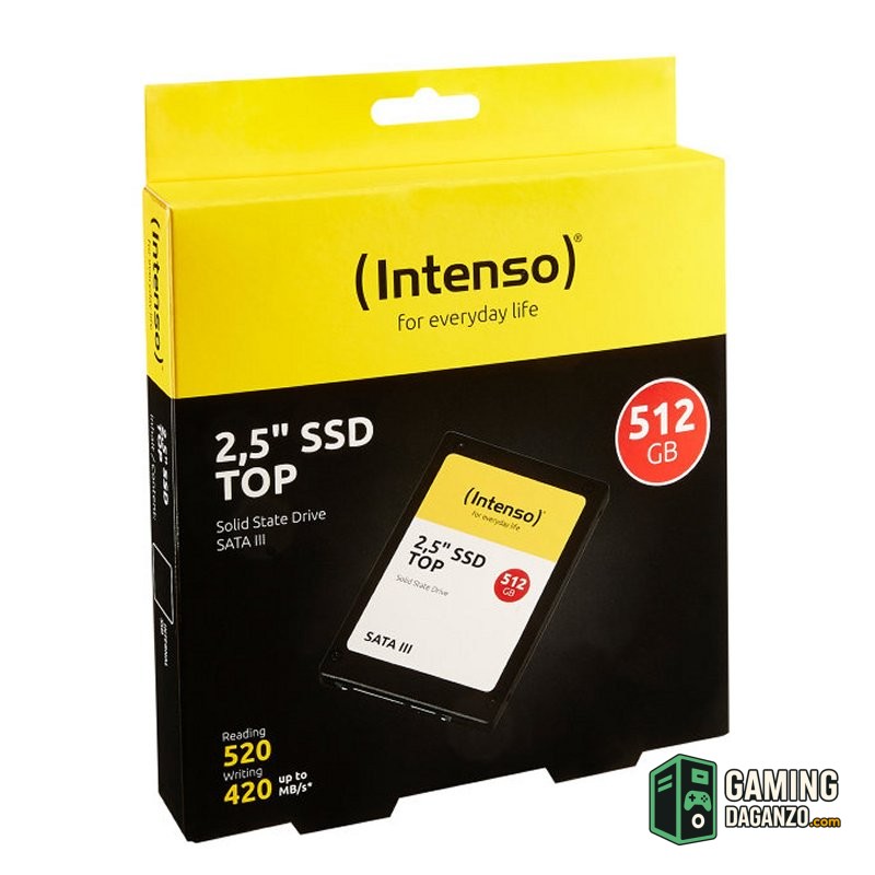 Intenso 3812450 Top SSD 512GB 2.5" Sata3-Almacenamiento interno-1 Gamingdaganzo.com